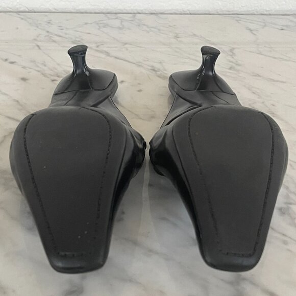 Prada Leather kitten heel mules - Size 7.5 - Picture 8 of 9